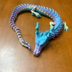 Amazon Colorful Dragon Action Figure